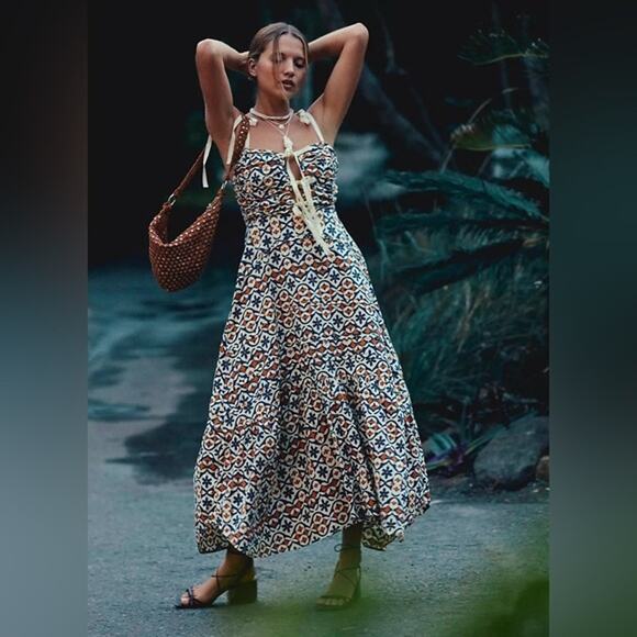 Free People‎ Palma Sundress Size XS NEW Floral Print - Picture 12 of 14